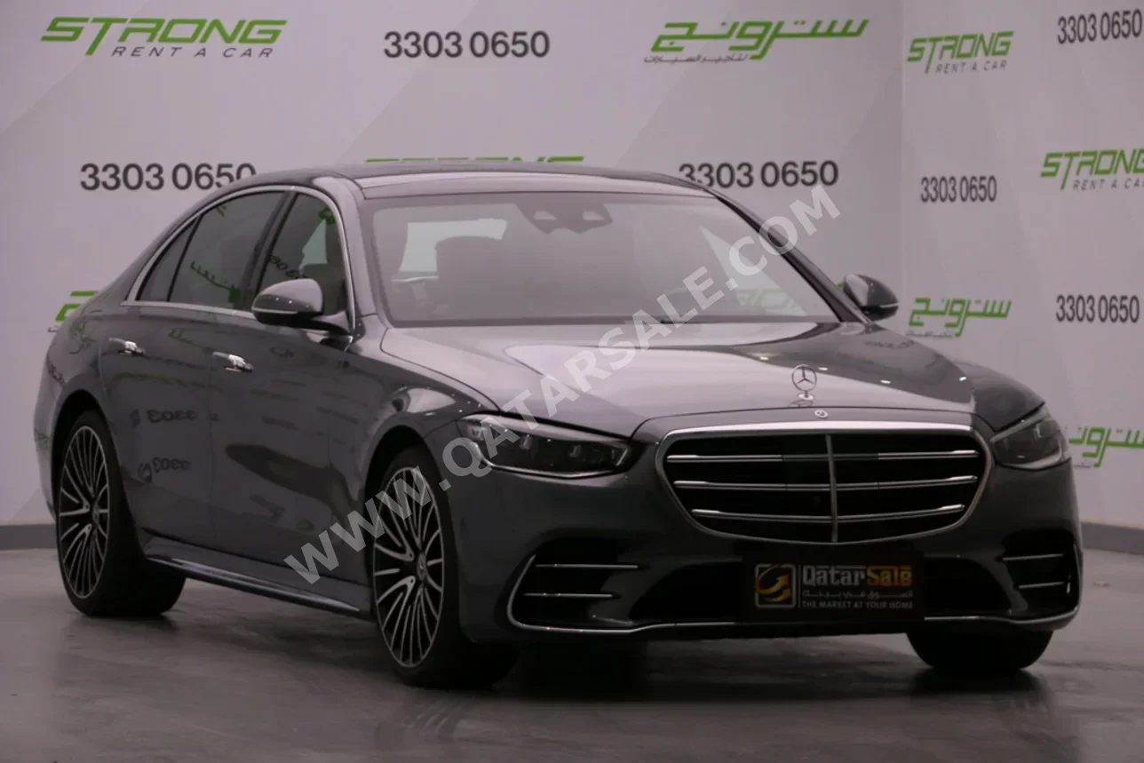 Mercedes-Benz S-Class 450AMG 2024 Automatic 14,000 Km 6 Cylinder Rear Wheel Drive (RWD) Sedan Gray With Warranty