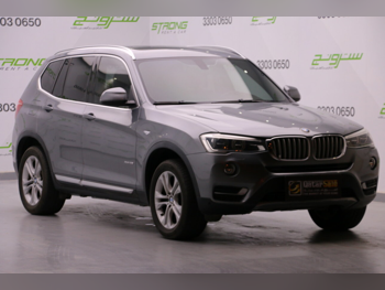 BMW X-Series X3 2016 Automatic 120,211 Km 4 Cylinder Four Wheel Drive (4WD) SUV Gray