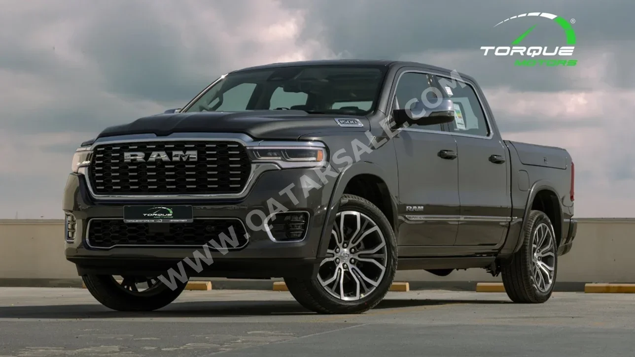 Dodge Ram Tungsten 2026 Automatic 0 Km 6 Cylinder Four Wheel Drive (4WD) Pick Up Gray With Warranty