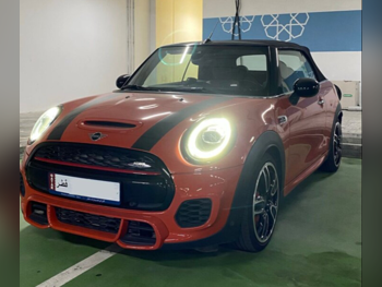 Mini Cooper JCW 2019 Automatic 15,955 Km 4 Cylinder Front Wheel Drive (FWD) Convertible Orange