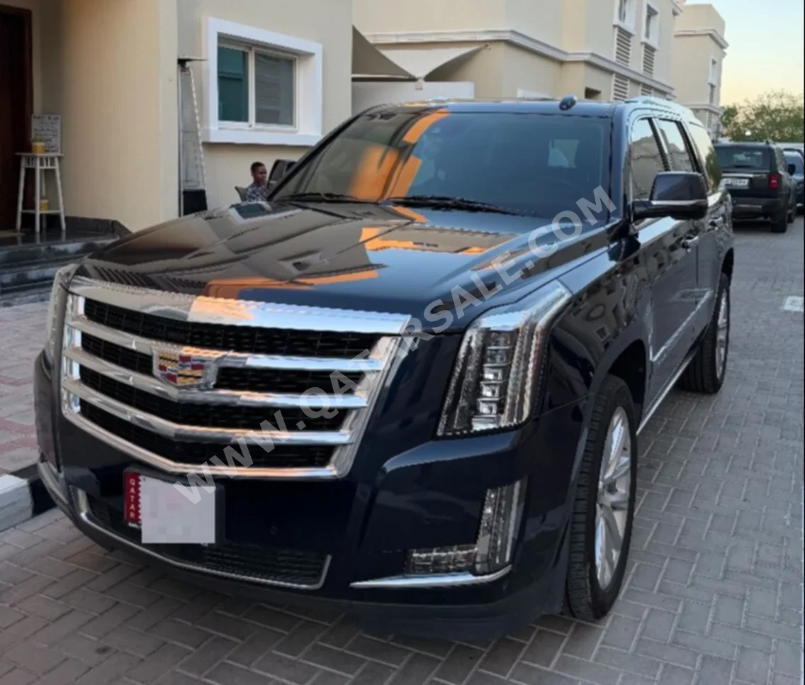 Cadillac Escalade Premium 2020 Automatic 71,000 Km 8 Cylinder Four Wheel Drive (4WD) SUV Dark Blue