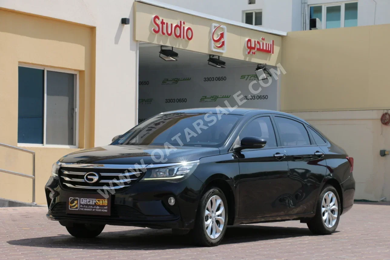 GAC  GA 4  2020  Automatic  70,000 Km  4 Cylinder  Front Wheel Drive (FWD)  Sedan  Black