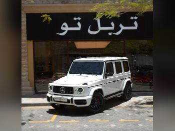 مرسيدس - بنز جي - كلاس 63 اي ام جي 2021 اوتوماتيك 112,000 كم 8 سلندر دفع رباعي اس يو في أبيض