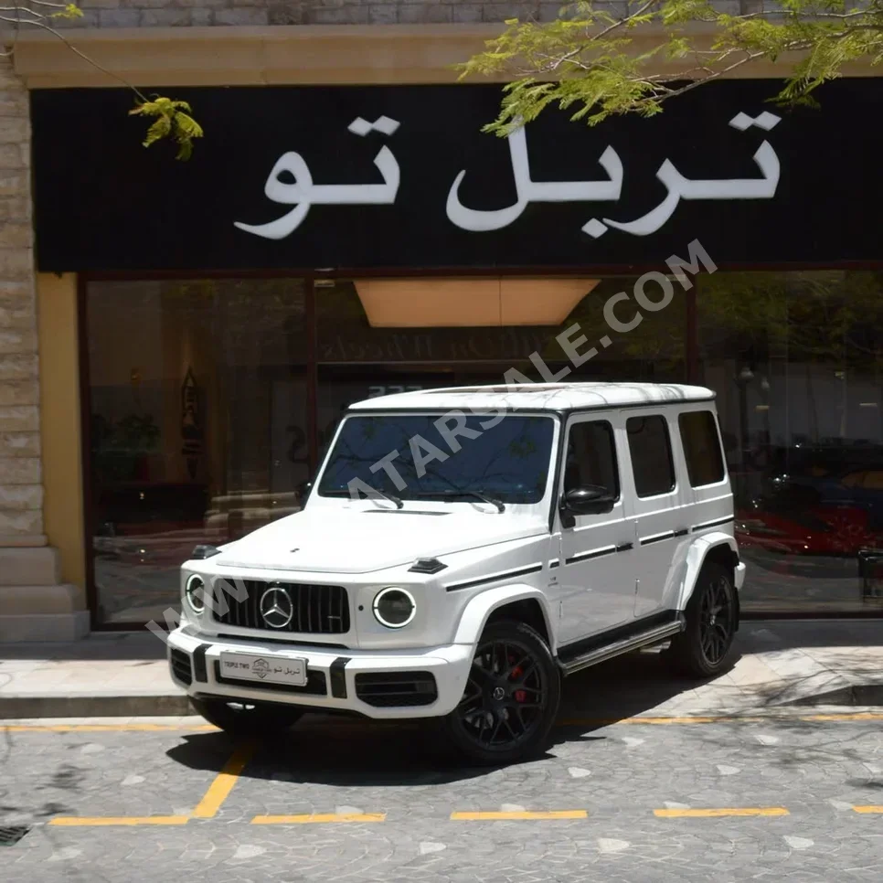 Mercedes-Benz G-Class 63 AMG 2021 Automatic 112,000 Km 8 Cylinder Four Wheel Drive (4WD) SUV White