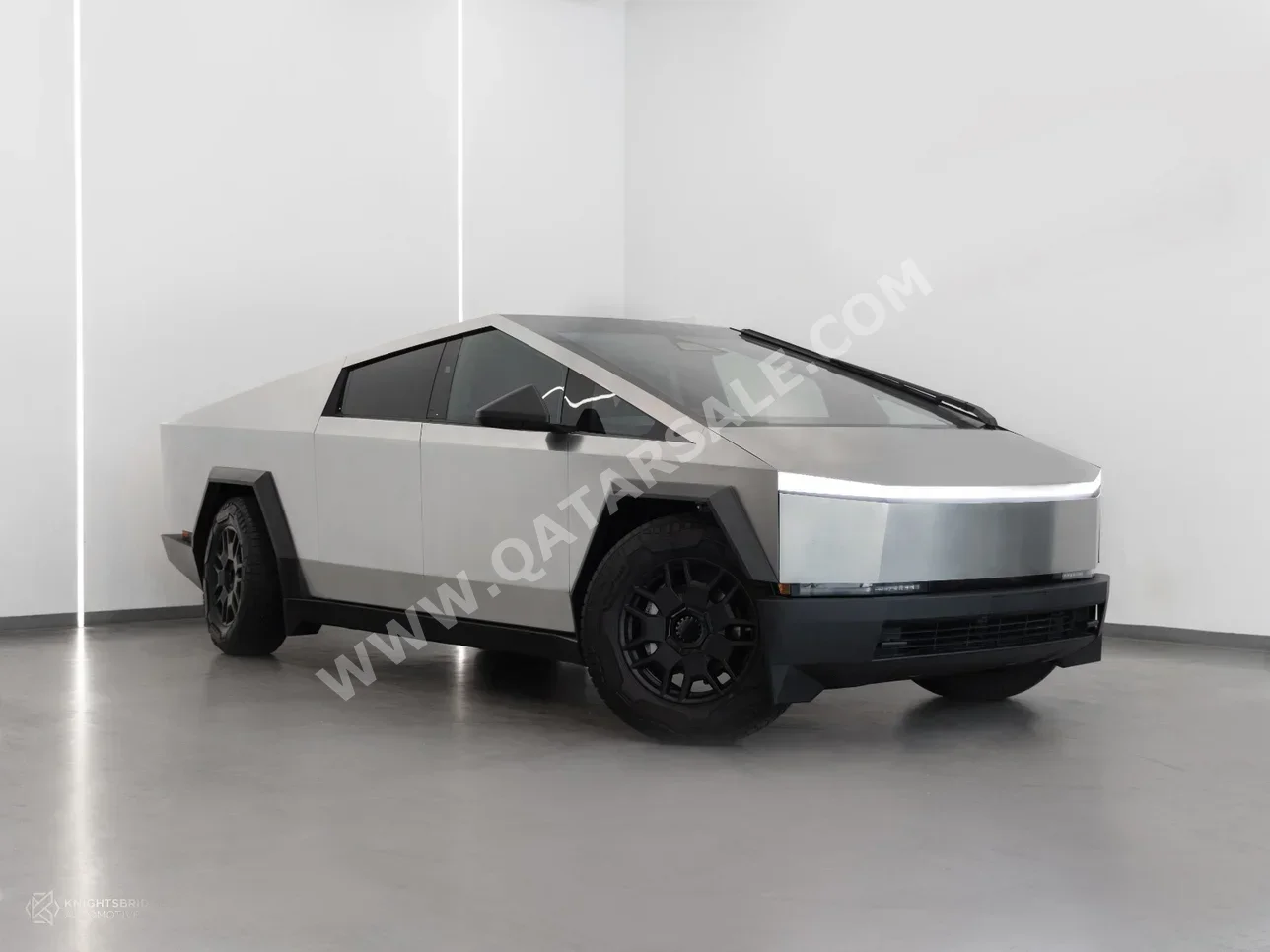 Tesla  Cybertruck  Foundation Series  2024  Automatic  7,350 Km  0 Cylinder  All Wheel Drive (AWD)  Pick Up  Silver