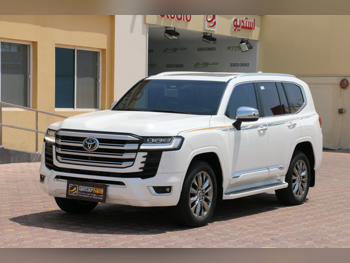 Toyota Land Cruiser VXR Twin Turbo 2025 Automatic 6,000 Km 6 Cylinder Four Wheel Drive (4WD) SUV White With Warranty