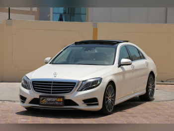 Mercedes-Benz S-Class 400 AMG 2014 Automatic 75,000 Km 6 Cylinder Rear Wheel Drive (RWD) Sedan White