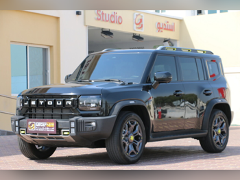 Jetour T2 Luxury Plus 2025 Automatic 7,200 Km 4 Cylinder Four Wheel Drive (4WD) SUV Black With Warranty