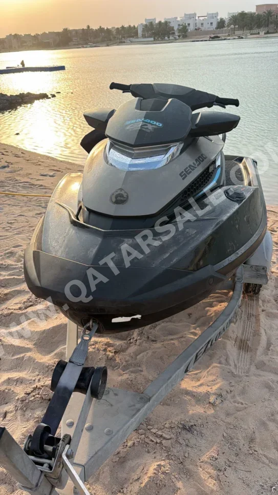 Sea-Doo GTX Limited 2017 Black Black Seadoo With Trailer