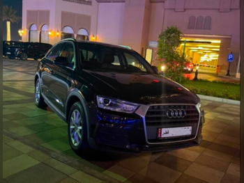 Audi Q3 2017 Automatic 14,600 Km 4 Cylinder Front Wheel Drive (FWD) SUV Black