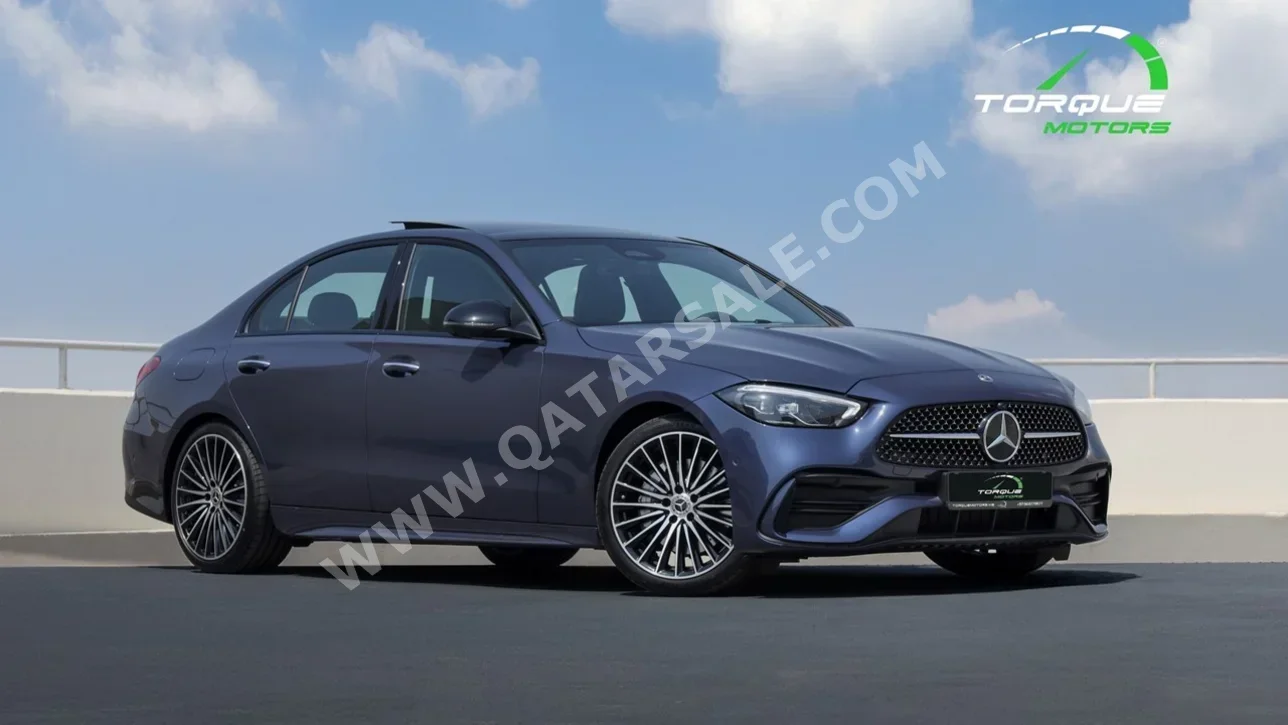 Mercedes-Benz C-Class 200 AMG 2026 Automatic 0 Km 4 Cylinder Rear Wheel Drive (RWD) Sedan Blue With Warranty