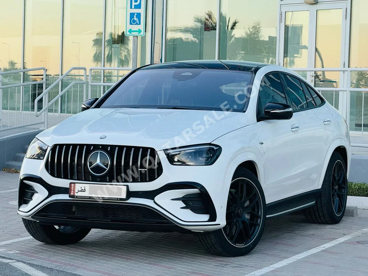 Mercedes-Benz GLE 53 AMG 2024 Automatic 25,000 Km 6 Cylinder Four Wheel Drive (4WD) SUV White With Warranty