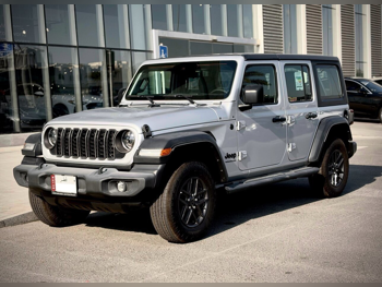 Jeep Wrangler Unlimited 2024 Automatic 13,600 Km 4 Cylinder Four Wheel Drive (4WD) SUV Silver