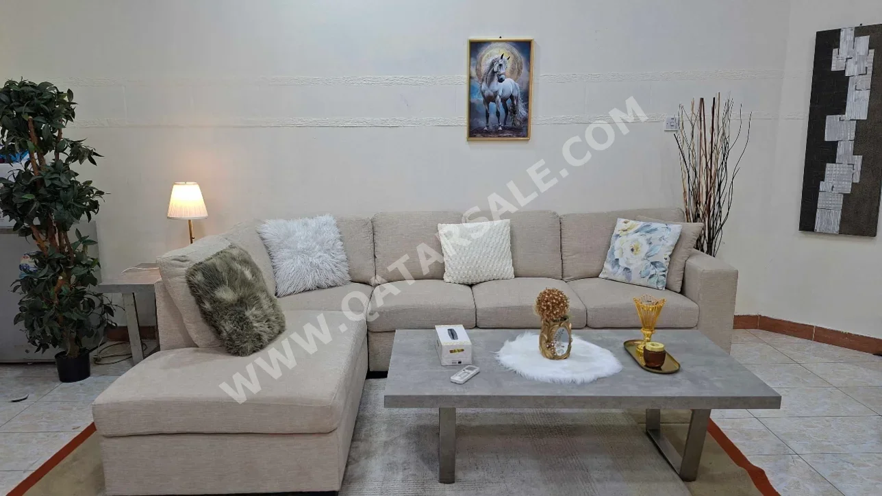 Sofas, Couches & Chairs Home Center  L shape  - Beige