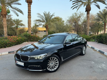 بي ام دبليو الفئة - السابعة 730 Li 2018 اوتوماتيك 54,000 كم 4 سلندر دفع خلفي سيدان أسود تحت الضمان