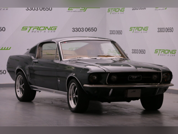 Ford  Mustang  Fastback  1968  Manual  5,000 Km  8 Cylinder  Rear Wheel Drive (RWD)  Coupe / Sport  Green