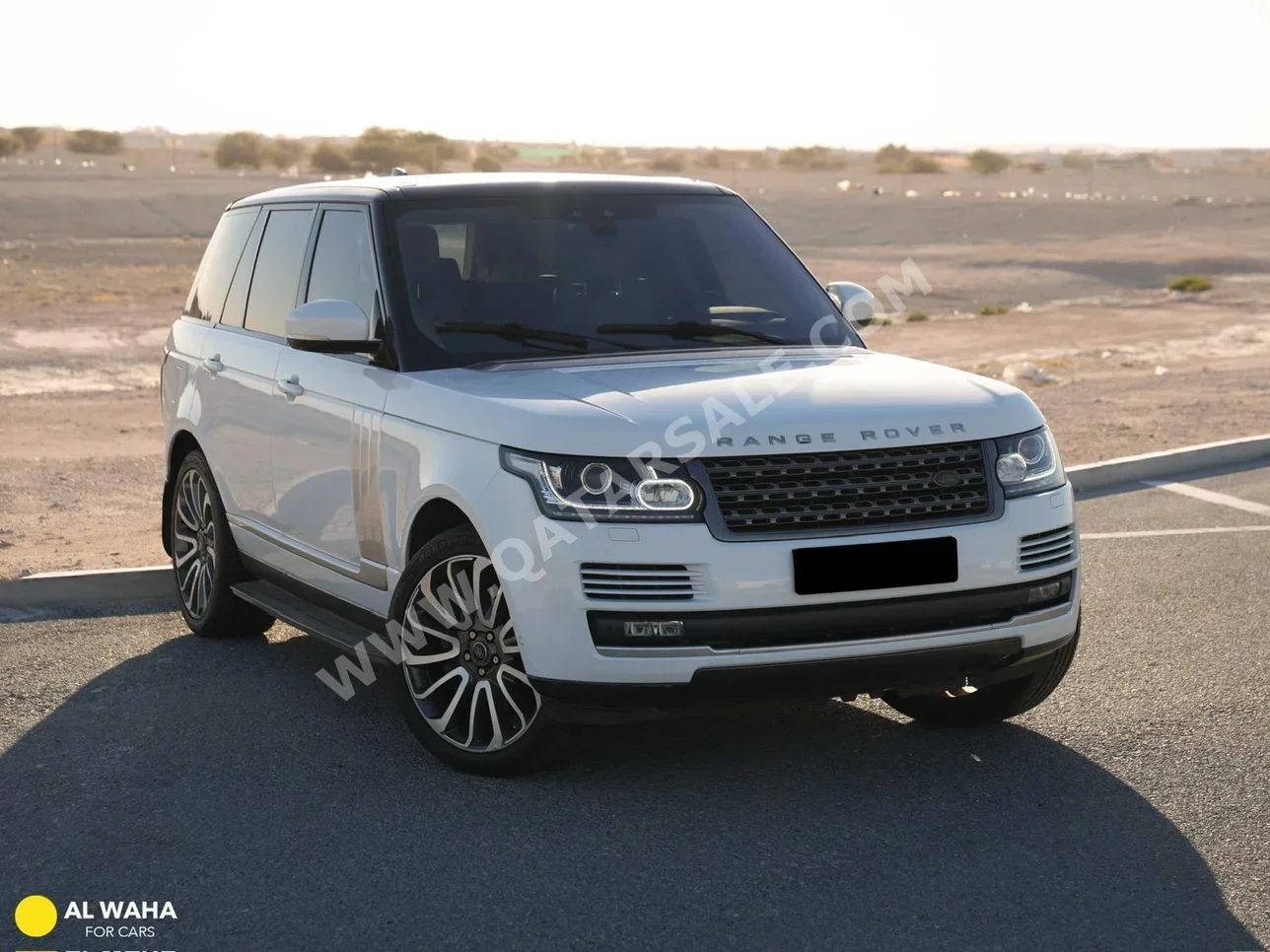 Land Rover Range Rover Vogue 2017 Automatic 108,000 Km 8 Cylinder Four Wheel Drive (4WD) SUV White