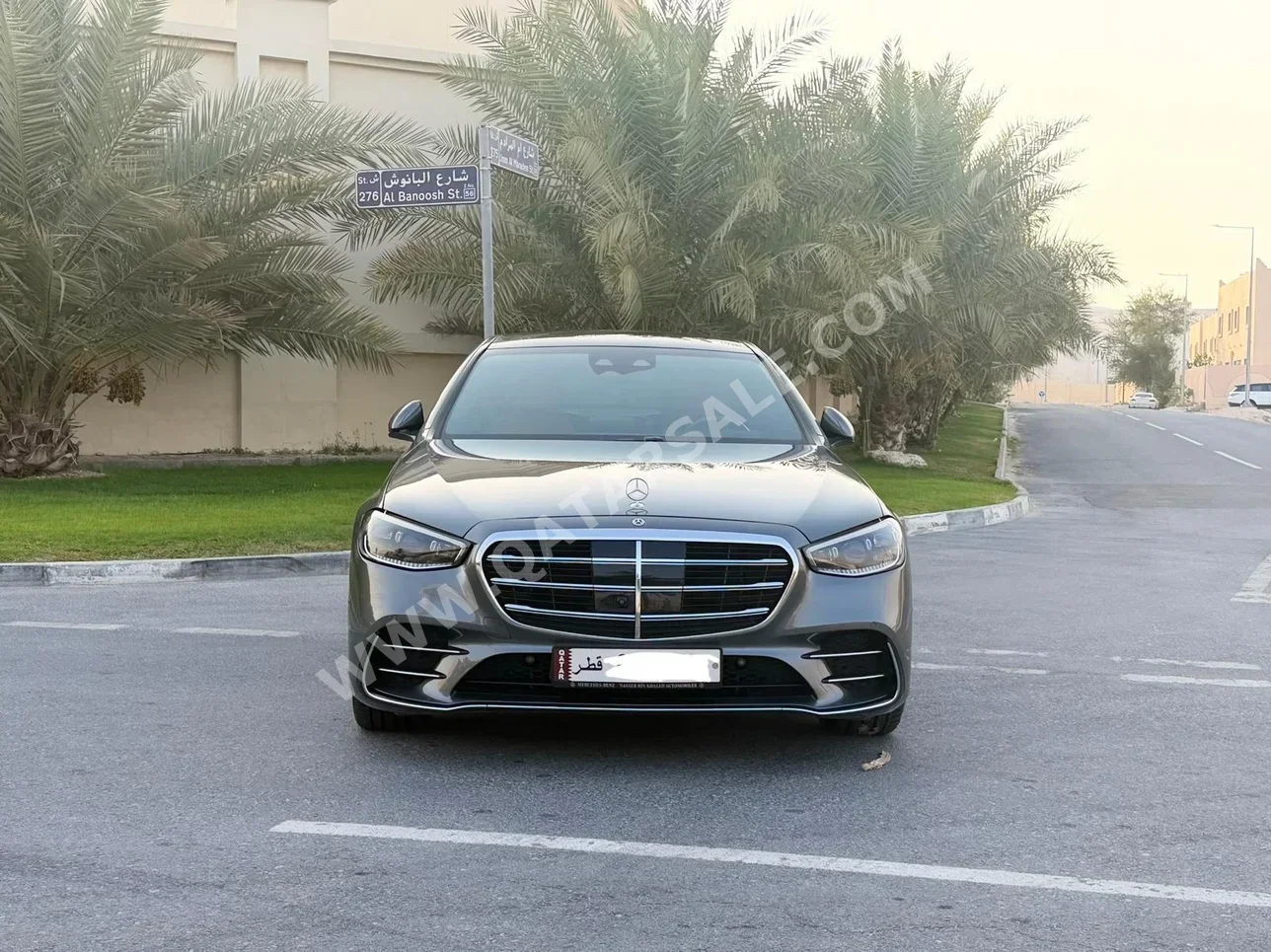 Mercedes-Benz S-Class 450 2024 Automatic 14,000 Km 6 Cylinder Rear Wheel Drive (RWD) Sedan Gray With Warranty