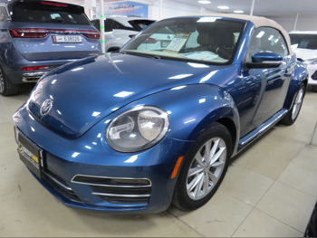 Volkswagen Beetle 2019 Automatic 51,000 Km 4 Cylinder Rear Wheel Drive (RWD) Convertible Blue