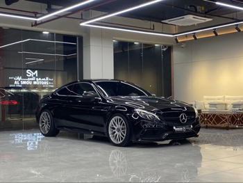 مرسيدس - بنز سي - كلاس 63 AMG 2018 اوتوماتيك 157,000 كم 8 سلندر دفع خلفي كوبيه \ سبورت أسود