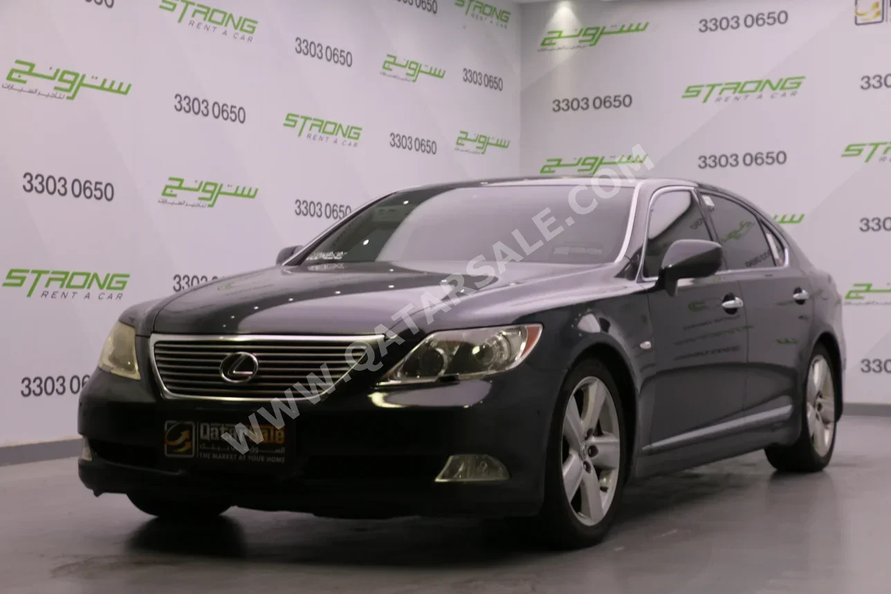 لكزس ال اس 460 L 2007 اوتوماتيك 300,000 كم 8 سلندر دفع خلفي سيدان أسود
