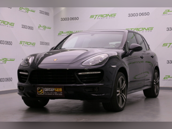 Porsche Cayenne Turbo 2012 Automatic 88,000 Km 8 Cylinder Four Wheel Drive (4WD) SUV Black
