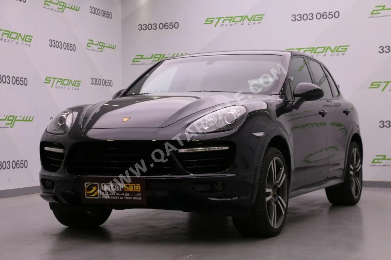 Porsche  Cayenne  Turbo  2012  Automatic  88,000 Km  8 Cylinder  Four Wheel Drive (4WD)  SUV  Black