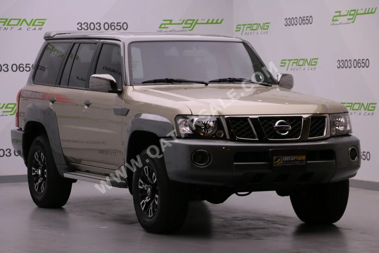 Nissan  Patrol  Safari The Legend  2024  Automatic  6,000 Km  6 Cylinder  Four Wheel Drive (4WD)  SUV  Gold  With Warranty