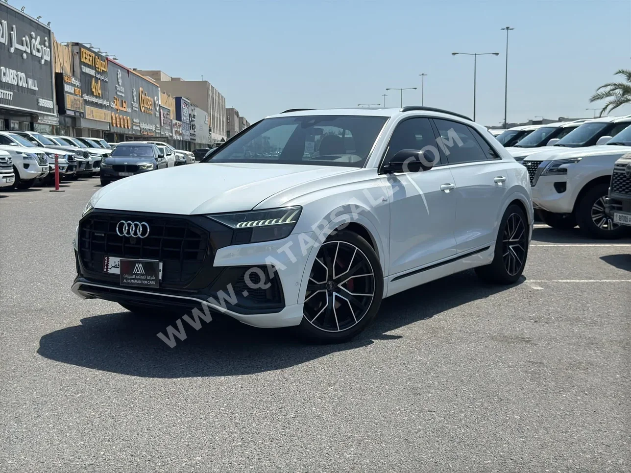 Audi Q8 2021 Automatic 59,000 Km 6 Cylinder Four Wheel Drive (4WD) SUV White