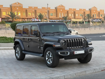 جييب رانجلار صحارى 2018 اوتوماتيك 66,000 كم 6 سلندر دفع رباعي اس يو في أسود