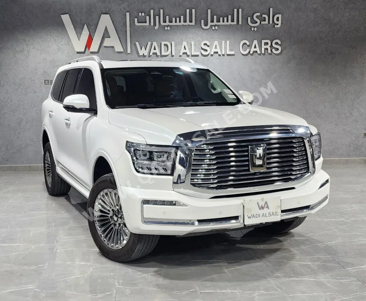 GWM Tank 500 2025 Automatic 25,000 Km 6 Cylinder Four Wheel Drive (4WD) SUV White With Warranty