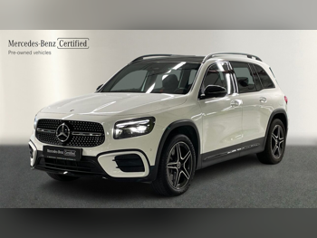 Mercedes-Benz  GLB  250  2025  Automatic  4,700 Km  4 Cylinder  Four Wheel Drive (4WD)  SUV  White  With Warranty
