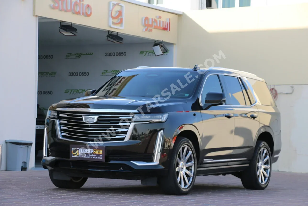 Cadillac Escalade 600 2022 Automatic 111,000 Km 8 Cylinder Four Wheel Drive (4WD) SUV Black