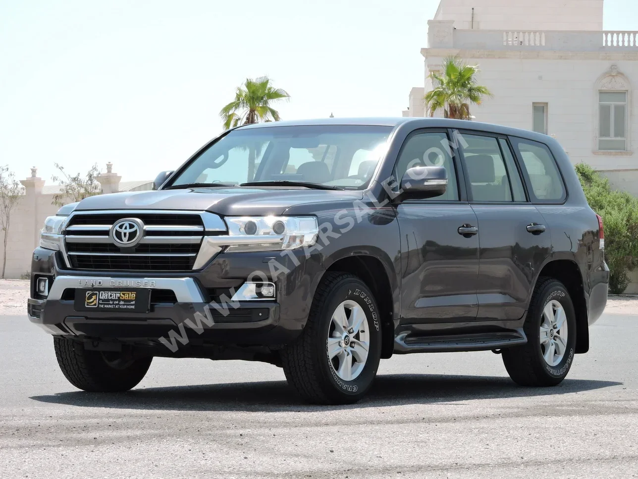 تويوتا لاند كروزر جي اكس ار 2019 اوتوماتيك 320,000 كم 6 سلندر دفع رباعي اس يو في رمادي
