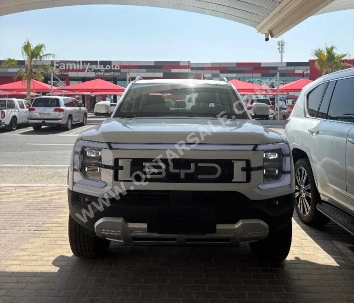 BYD  Shark  6  2026  Automatic  5,150 Km  0 Cylinder  Four Wheel Drive (4WD)  Pick Up  White  With Warranty