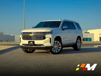 Chevrolet  Tahoe  Premier  2021  Automatic  62,000 Km  8 Cylinder  Four Wheel Drive (4WD)  SUV  White