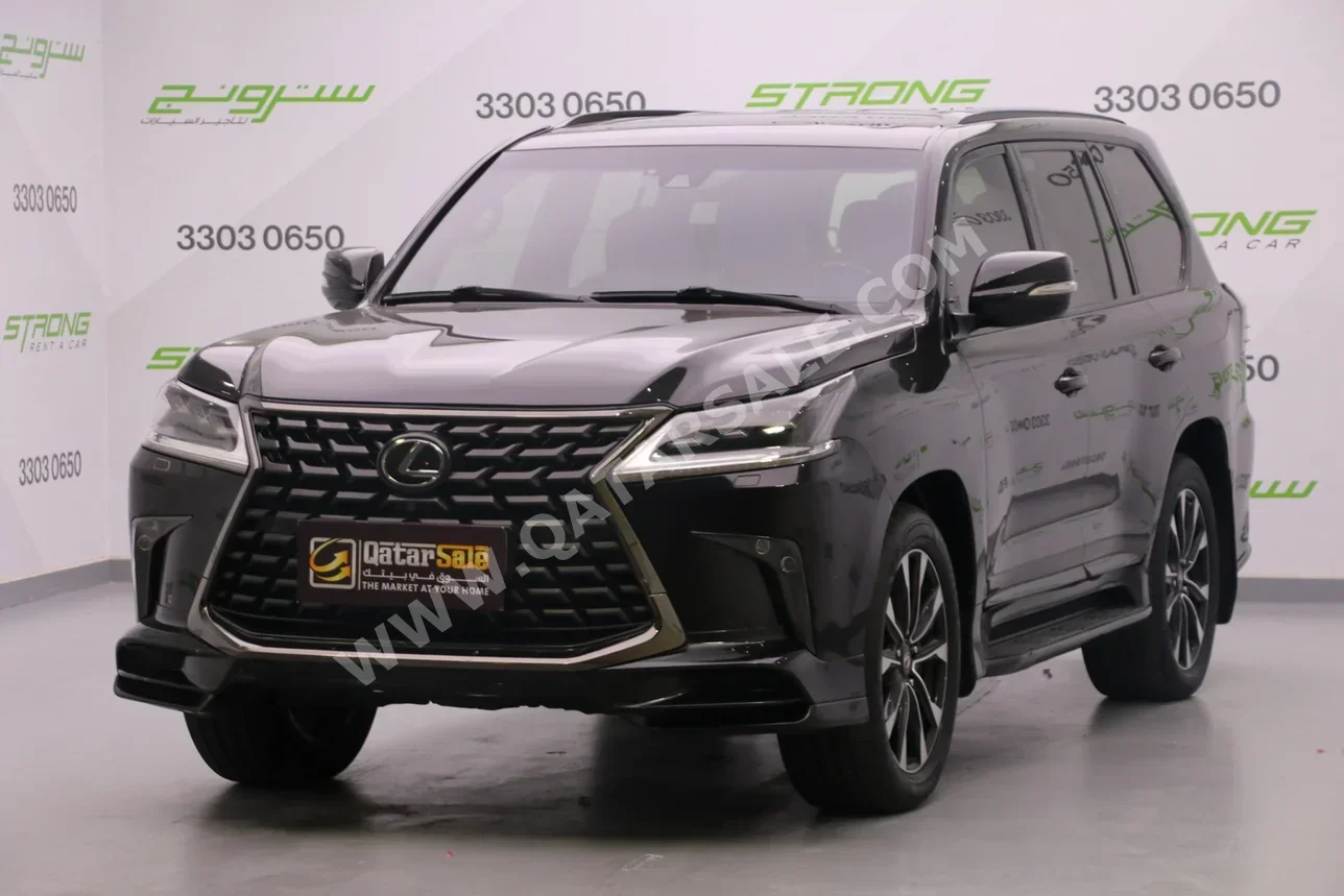 Lexus LX 570 S Black Edition 2021 Automatic 171,000 Km 8 Cylinder Four Wheel Drive (4WD) SUV Black