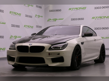 BMW M-Series 6 2013 Automatic 125,300 Km 8 Cylinder Rear Wheel Drive (RWD) Coupe / Sport White