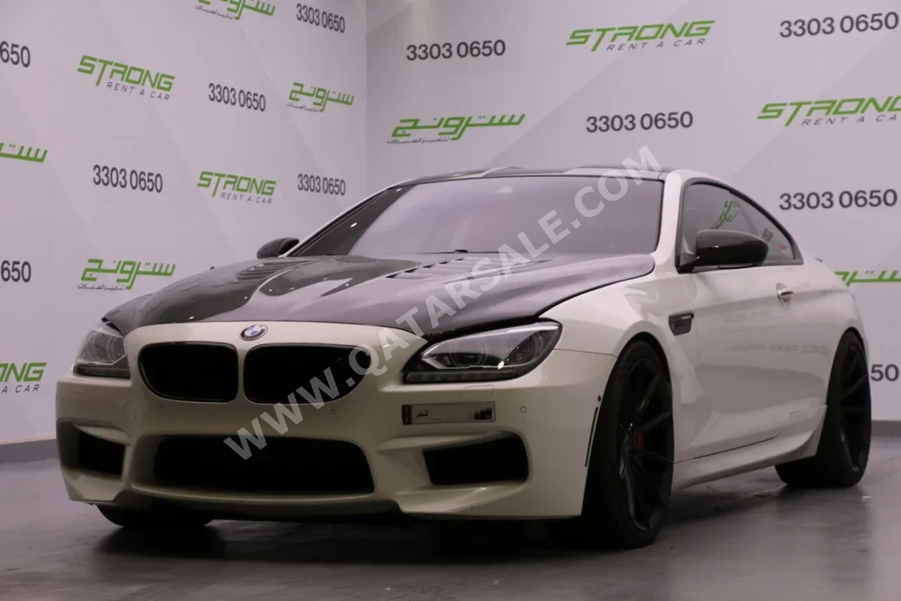 BMW M-Series 6 2013 Automatic 125,300 Km 8 Cylinder Rear Wheel Drive (RWD) Coupe / Sport White