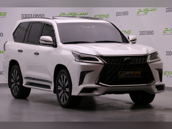 Lexus LX 570 2018 Automatic 100,000 Km 8 Cylinder Four Wheel Drive (4WD) SUV White