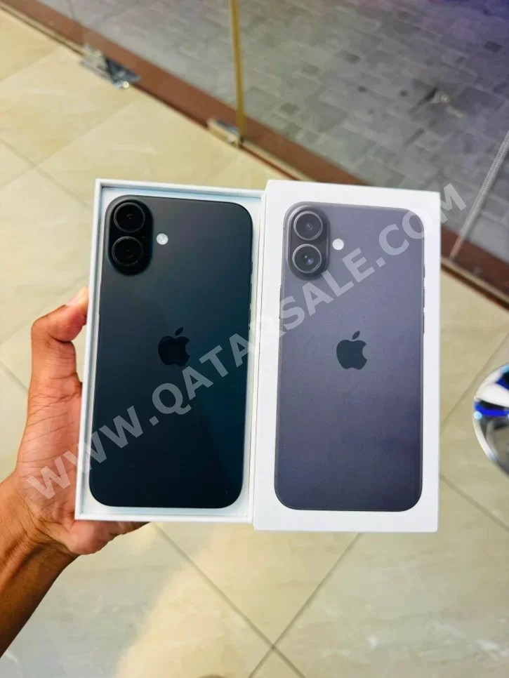 Mobile Phones Apple - Iphone 16 - Plus - Black - 128 GB