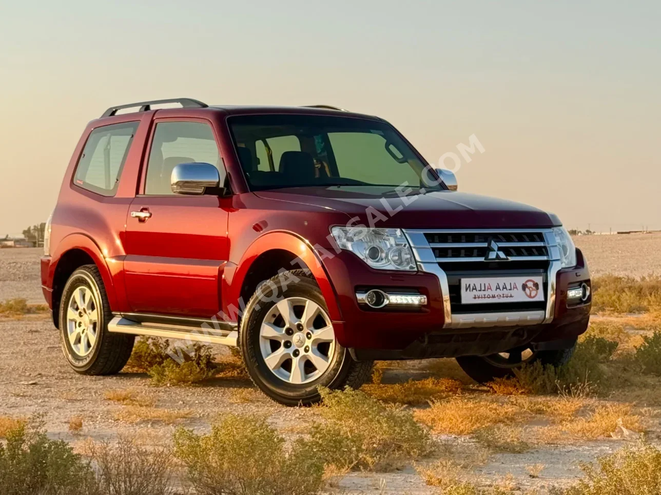 Mitsubishi Pajero 3.0 2016 Automatic 87,200 Km 6 Cylinder Four Wheel Drive (4WD) SUV Red