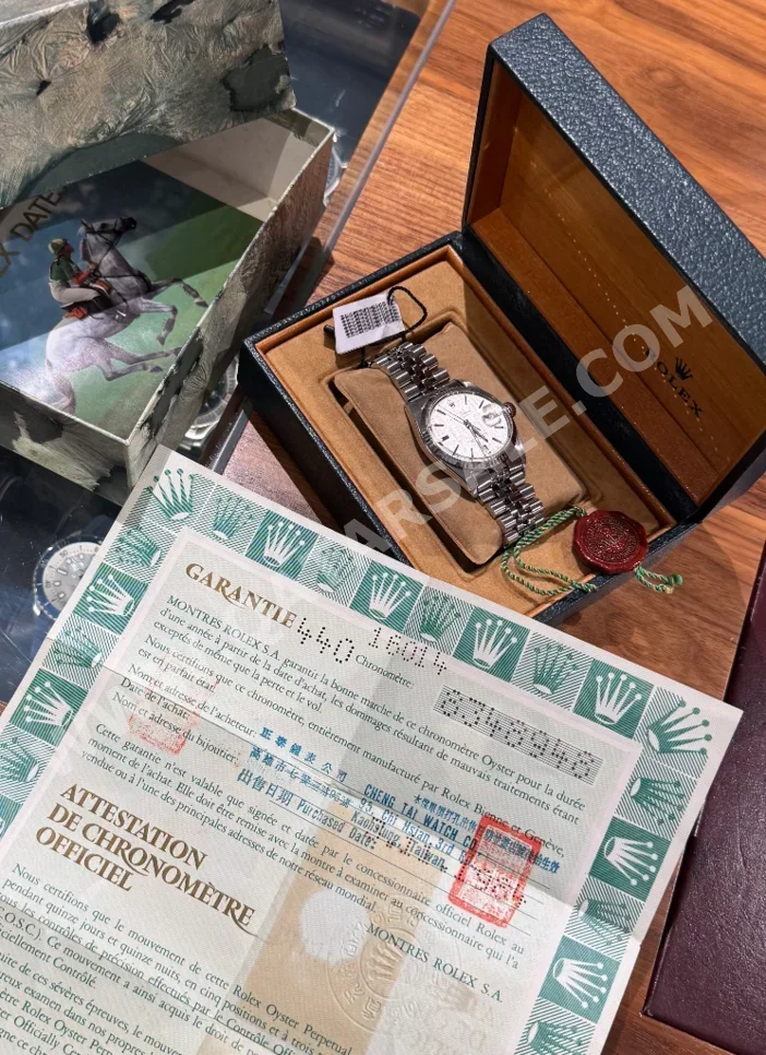 Watches - Rolex  - Analogue Watches  - Grey  - Unisex Watches
