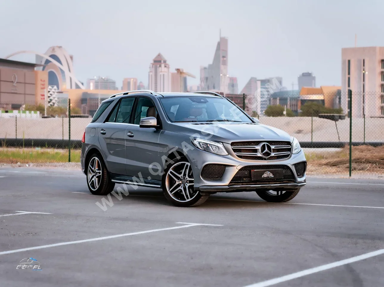Mercedes-Benz GLE 400 2016 Automatic 53,700 Km 6 Cylinder Four Wheel Drive (4WD) SUV Gray