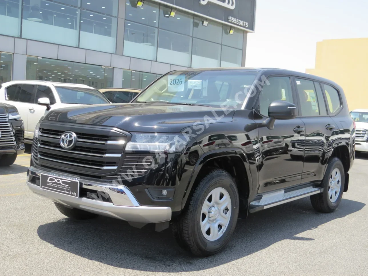 Toyota Land Cruiser GX 2026 Automatic 0 Km 6 Cylinder Four Wheel Drive (4WD) SUV Black With Warranty