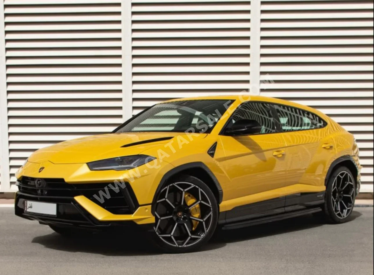Lamborghini Urus S 2023 Automatic 19,000 Km 8 Cylinder Four Wheel Drive (4WD) SUV Yellow With Warranty