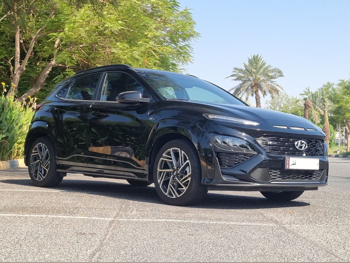 Hyundai Kona N line 2022 Automatic 57,000 Km 4 Cylinder Front Wheel Drive (FWD) SUV Black With Warranty
