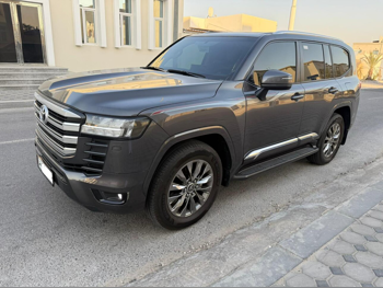Toyota  Land Cruiser  GXR Twin Turbo  2024  Automatic  86,000 Km  6 Cylinder  Four Wheel Drive (4WD)  SUV  Gray  With Warranty