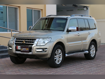 Mitsubishi  Pajero  3.8 Gold Edition  2016  Automatic  96,000 Km  6 Cylinder  Four Wheel Drive (4WD)  SUV  Beige