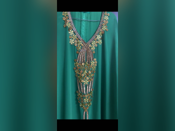 فستان - أخضر -المقاس: 60